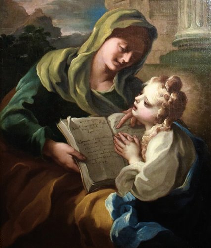 L' Educazione della Vergine - S. Anna e Maria Bambina